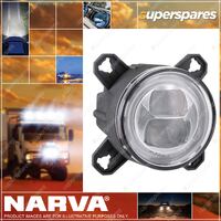 Narva 9-33V LED Low Beam Headlamp Assembly With Drl And Position Light 90mm Dia