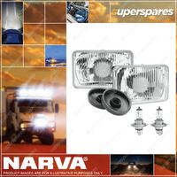 Narva Halogen Headlamp Conversion Kit - 165 X 100mm High/Low Beam Free Form