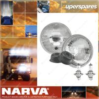 Narva H4 High/Low Beam Free Form Raised Glass Halogen Headlamp Conversion Kit