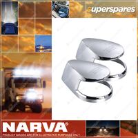 Narva Chrome Covers To Suit 99082 Blister Pack Of 2 Part NO. of 99092BL