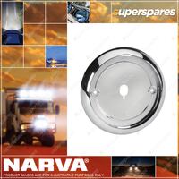 Narva 150mm Contoured Color Chrome Base To Suit Model 43 Lamps 94391C