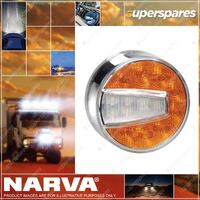 Narva 12V Led Front Direction Indicator & Park Lamp Amber/White Cable Right