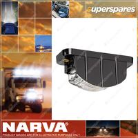 Narva 9-33V 5 LED Licence Plate Lamp Low Profile Black Housing & 0.5M Cable