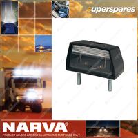 Narva Licence Plate Lamp globes not included 86540 Part NO. of 86540