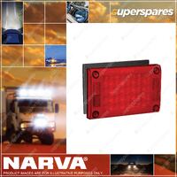 Narva 9 - 33V Model 48 L.E.D Rear Stop/Tail Lamp Red With Surface Mount Gasket