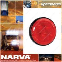 Narva 9 - 33 Volt Model 43 L.E.D Rear Stop/Tail Lamp Red Color Part NO.of 94301