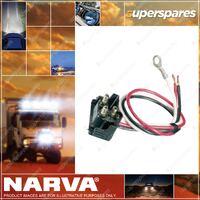 Narva 24 Volt Sealed Rear Stop/Tail Lamp Kit Red Color With Vinyl Grommet 94014