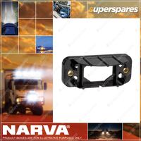 Narva Low Profile Black Licence Plate Lamp Housing Part NO. of 91698