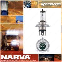 Narva H4 12 Volt 60 / 55W Heavy Duty Halogen Globe P43t - Box Of 1