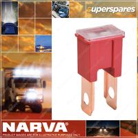 Narva 50 Amp Red Male Plug In Fusible Link 45mm x 24mm - Box Of 10