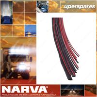 Narva 4.8MM Red colour Dual Wall Adhesive Heatshrink Tubing - 1.2m