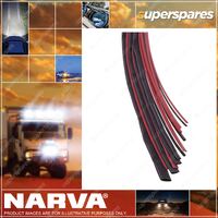 Narva 9MM Red colour Dual Wall Adhesive Heatshrink Tubing - 1.2m length