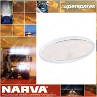 Narva 12V Oval Saturn Oval LED Interior Lamp With Touch Off/On Switch 110x280