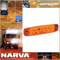 Narva 9-33 Volt L.E.D Model 10 Side Marker Lamp Amber with 0.3m Cable