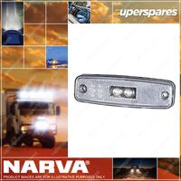 Narva 10-30 Volt Model 20 L.E.D Front End Outline Marker Lamp - White colour