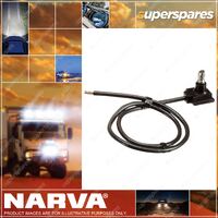 Narva 1 pc Plug and 1 pc Lead Suits for 12 Volt Model 21 Series Lamp