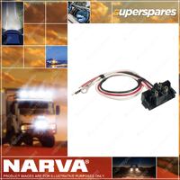 Narva 1 pc Plug and 1 pc Lead Suits for 12 Volt Model 22 Series Lamp