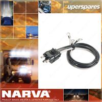 Narva 24V Amber Sealed Rear Direction Indicator Lamp Kit With Vinyl Grommet