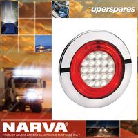 Narva 9-33V Model 56 L.E.D Reverse Lamp - Red With Red L.E.D Tail Ring 150mm Dia