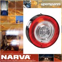 9-33V LED Model 57 Rear Stop Lamp - Red With Tail Ring - Red And Reverse - White