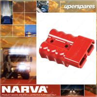 Narva Heavy Duty 175 Amp Connector Housing Red colour (Blister Pack)