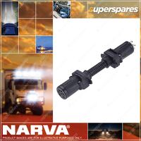 Narva 6 Pin Small Round Socket On Car To 7 Pin Small Round Plug On Trailer