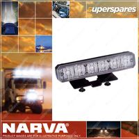 Narva High Powered L.E.D Warning Light Blue colour - 6 X 1 Watt L.E.Ds