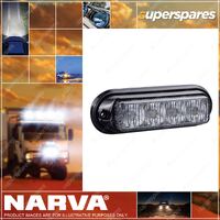 Narva High Powered L.E.D Warning Light Blue colour - 4 X 1 Watt L.E.Ds