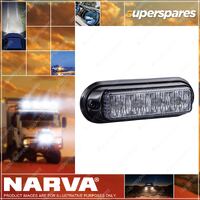 Narva High Powered L.E.D Warning Light - Red colour - 4 X 1 Watt L.E.Ds