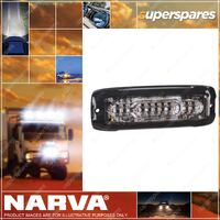 Narva High Powered Low Profile L.E.D Warning Light Blue - 6 X 1 Watt L.E.Ds