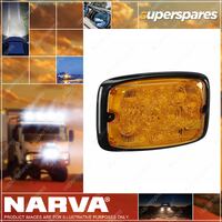 Narva 12 / 24 Volt 12 Amber L.E.D Warning Light With 16 Flash Patterns