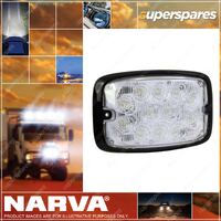 Narva 12 / 24 Volt 12 White L.E.D Warning Light With 16 Flash Patterns