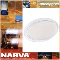 Narva 12V Oval Saturn Oval LED Interior Lamp With Touch Off/On Switch 120x200