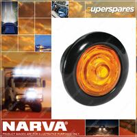 Narva 9-33 Volt Model 2 L.E.D Side Marker Black + Chrome Blister Pack