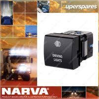 Narva OE Style Driving Light Switch 21x21mm for Toyota Prado 150 Hiace RAV4