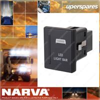 Narva OE Style LED LIGHT BAR Switch 30 x 25mm for Volkswagen AMAROK 2011 on