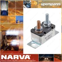 Narva 30 Amp Circuit Breaker Automatic Reset Straight Bracket - Box Of 1