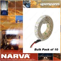 Narva 12V 600mm LED Tape Ambient Output Cool White - Bulk Pack of 10