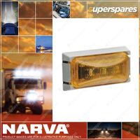 Narva Brand 12 Volt L.E.D Amber Color Cabin Lamp and Exterior Light