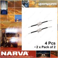 Narva 12 Volt 5W Load Resistors Blister Pack 90038BL2 2 x Pack of 2