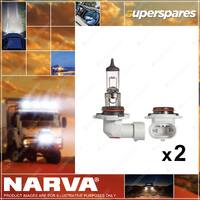 2 pcs of Narva 12 Volt H12 53W Halogen Headlight Globes Part NO.of 48097