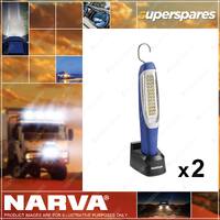 2 x Narva See Ezy Rechargeable LED Inspection Light Work Light Handheld 71322