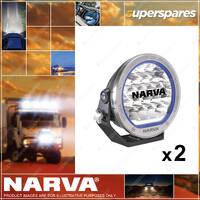 2 x Narva 9 - 33 Volt High Powered Ultima 180 L.E.D Driving Light 71730