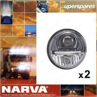 2 x Narva 5 3/4 L.E.D Headlamp Insert High/Low Beam Drl and Position 72110