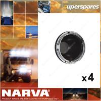 4 x Narva 7" 178mm Plastic Headlamp Bucket Closed Back Part NO.of 72192