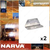 2 x Narva L Bracket To Suit 85210A 85210R 85210B Warning Light 85225