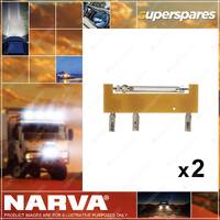 2 x Narva Flash Tube To Suit Guardian Strong Lights Part NO.of 85349