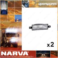 2 x Narva Clear Lens To Suit 87260 for Front Direction Indicator Lamp 87265