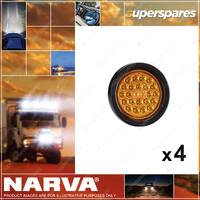 4 x Narva 9-33 Volt Model 40 Led Rear Direction Indicator Lamp Kit Amber 94042