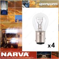 Narva Stop Tail and Indicator Globe 12V 21 5W m 47380BL 2 x Blister Pack of 2